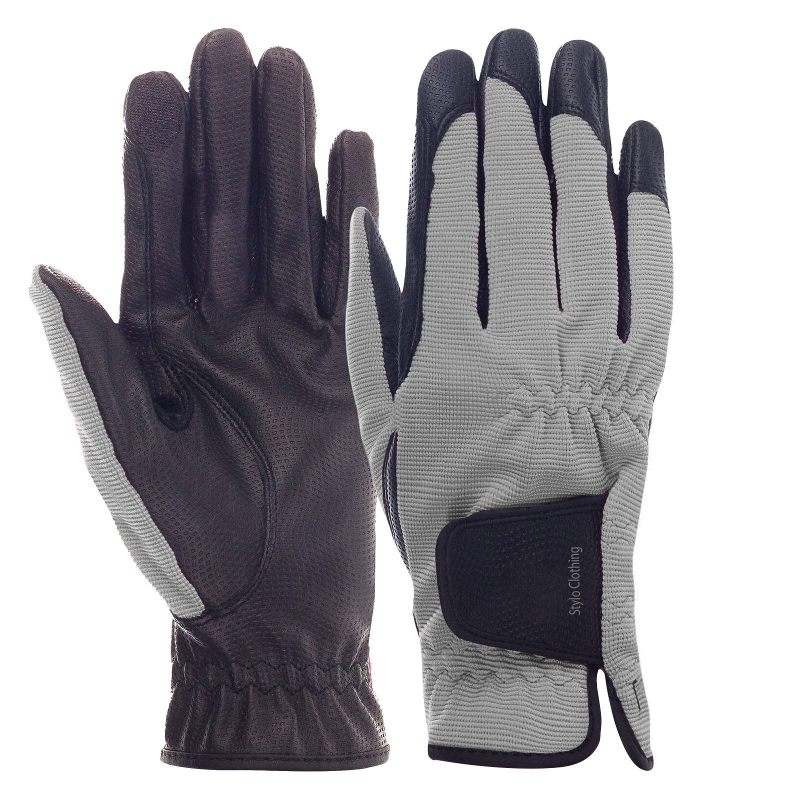 Comfortable Innovative Gloves with Touch Screen Mobile offering superior airflow for horse riding and stable gear.