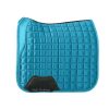 "Best quality customized dressage horse saddle pads, satin material for comfort, wholesale equestrian supplier Stylo Clothing"