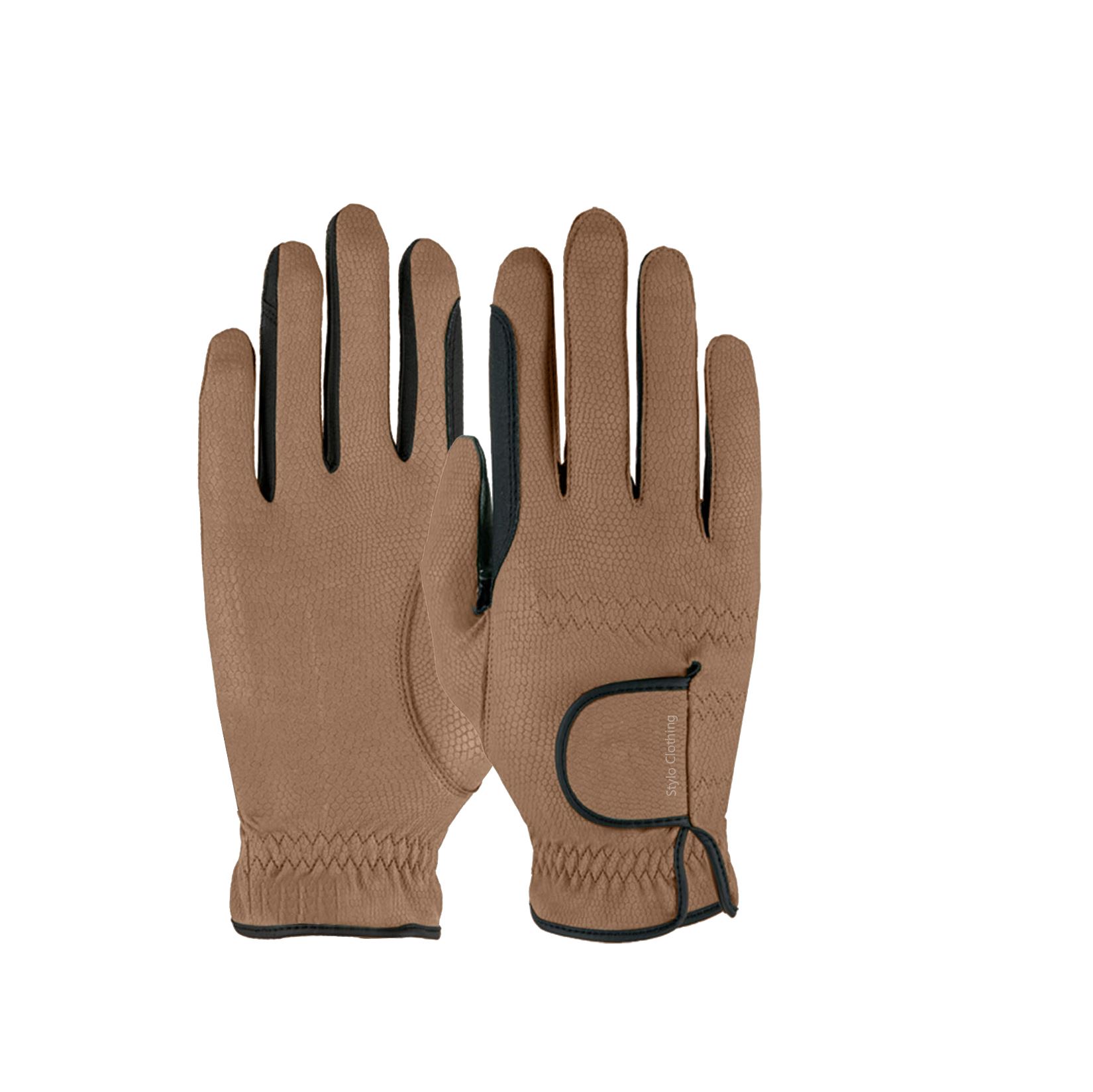 superior-airflow-horse-riding-gloves-stable-equestrian-gear Best Grip 2 Tone Horse Riding Top Selling Gloves with Enhanced Ventilation - Stylo Clothing Wholesale