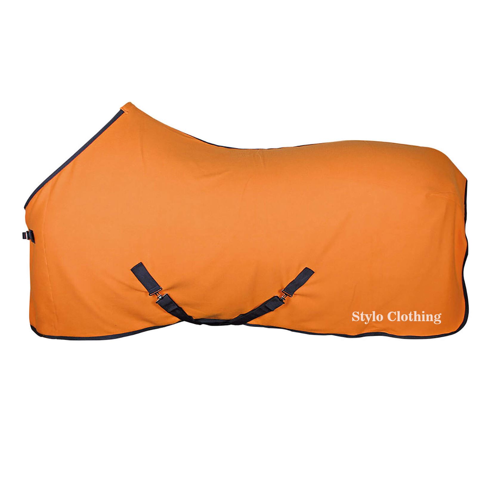 Wholesale Half Neck Fleece Horse Rug for winter equestrian needs - soft, waterproof, and custom-made for horse comfort.
