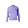 Comfortable women training shirt with fleece lining and zipper for easy wear during horse riding and equestrian training by Stylo Clothing