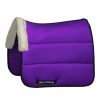 "All Purpose Mesh Saddle Pads With Faux Fur For Enhanced Comfort And Performance"