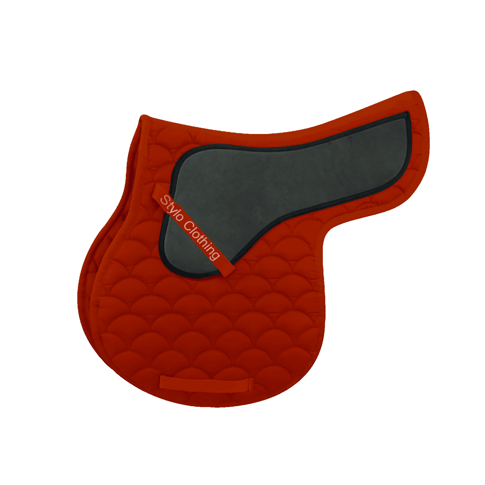 Bestselling-Half-pad-of-mesh-with-neoprene-cushioned-for-smooth-ride-horse-tack "High-quality all purpose customized half saddle pad, designed for horse comfort, offered by Stylo Clothing wholesale"