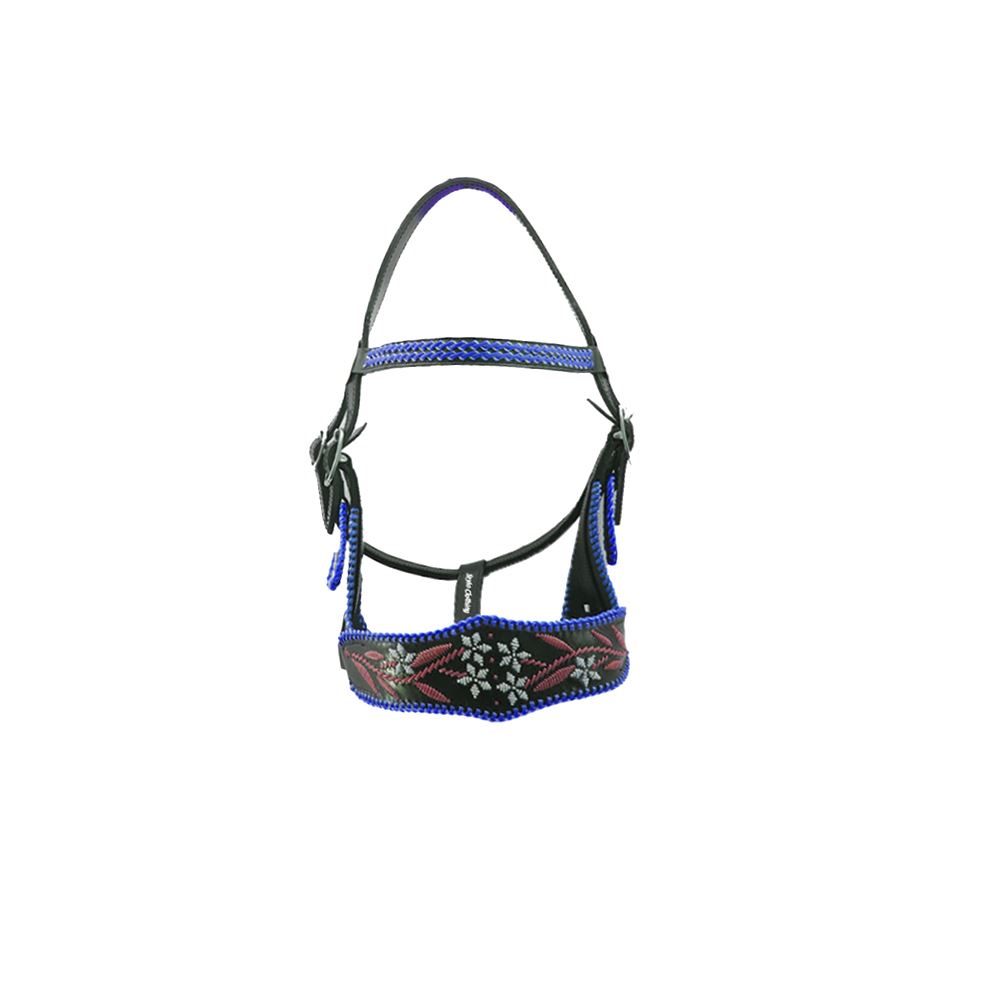 Premium wholesale horse show halters with exquisite detailing, perfect for adding sophistication to horse tack.