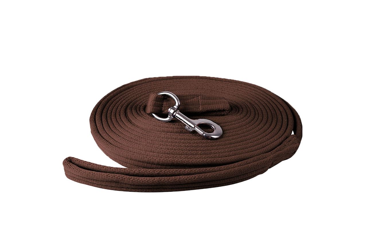 Braided Rope Lunging Line with Anti-Slip Grip
