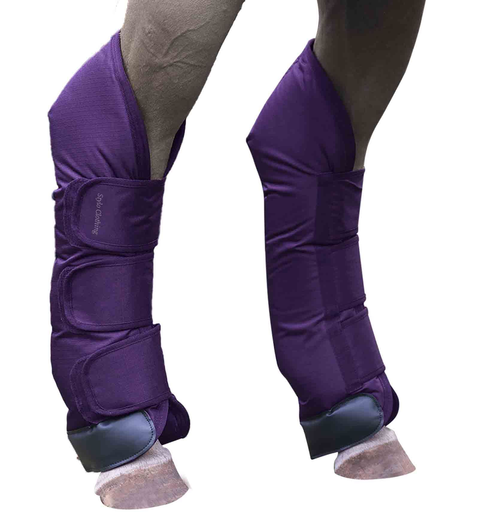 Customizable heavy-duty horse boots for enhanced stability and support, ideal for bulk orders from Stylo Clothing.