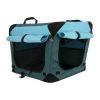 Dog Transport Box | Dogs Jet Boxes, Carriers & Containment "Portable and Stylish Collapsible Dog Transport Crate, Perfect for Wholesale Orders"