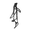 Adjustable U shaped leather horse bridles Adjustable leather horse bridles for stable and riding use, crafted with high-quality materials for bulk orders and customization.