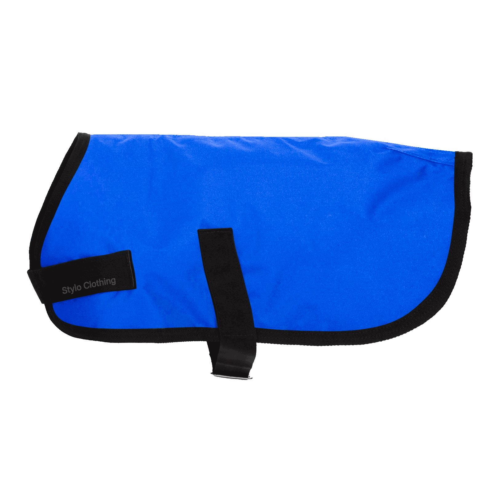 "Durable polyester dog rugs with waterproof lining, custom-made for pets, offering superior comfort and weather protection"