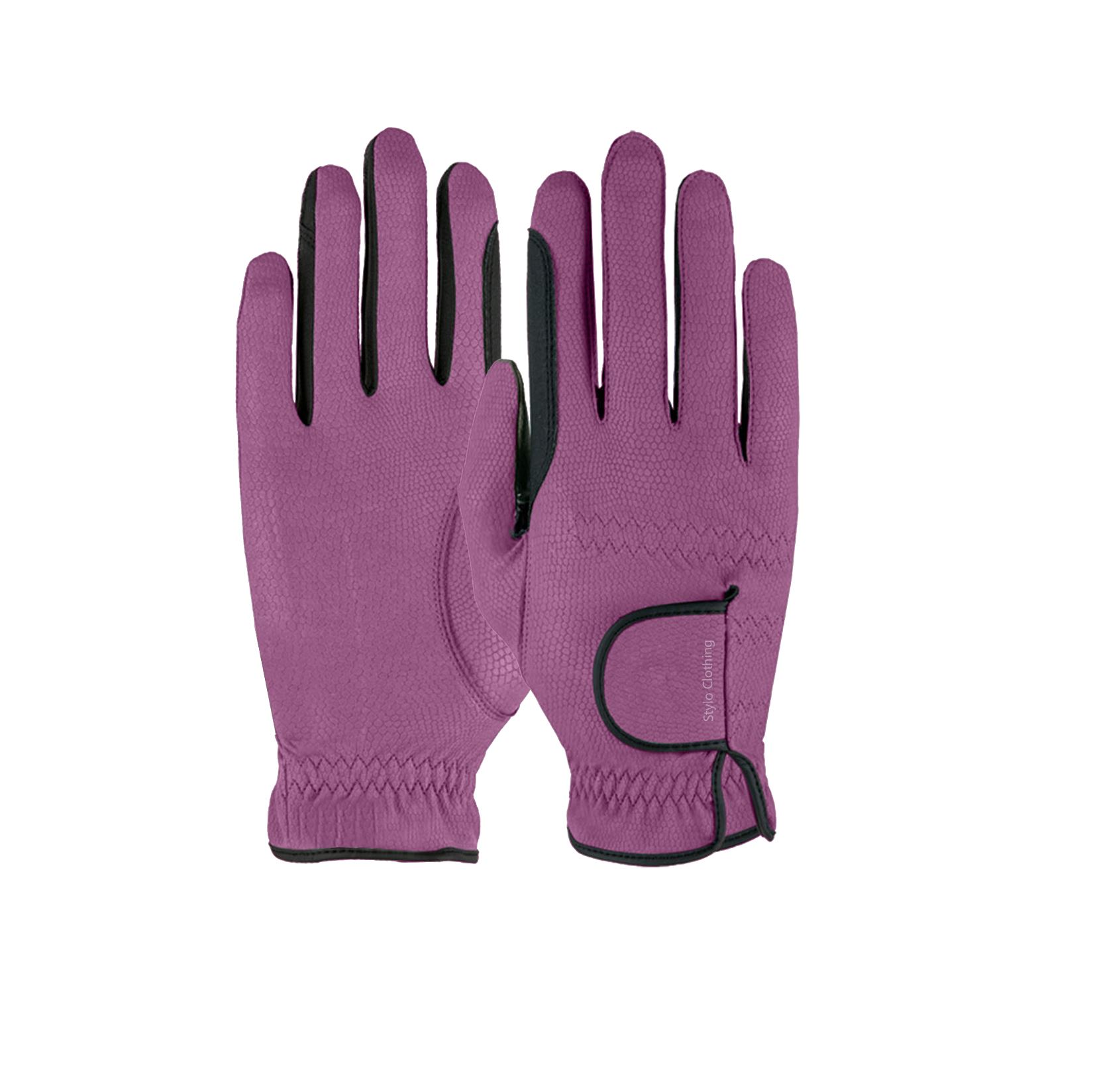 high-performance-summer-riding-gloves-equestrian-horse-fashion Stylish 2 Tone Riding Top Selling Gloves with Ventilation and Best Grip for Horses - Stylo Clothing Wholesale