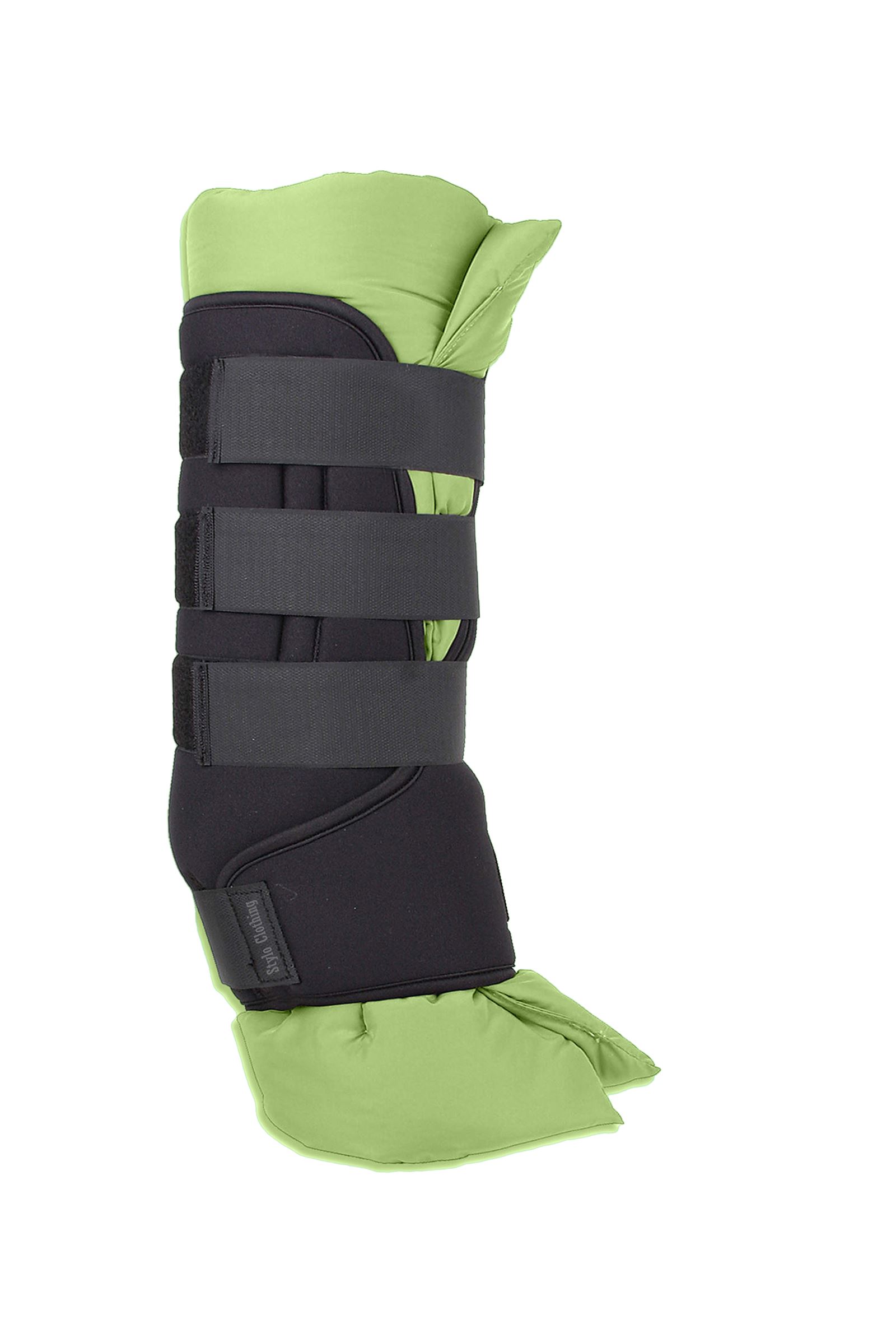 Horse Wrap Boots with removable bandage pads, designed for enhanced stability and support, perfect for daily riding and protection. Wrap Boots featuring detachable bandage pads, offering extra stability and comfort for your horse during training and exercise.