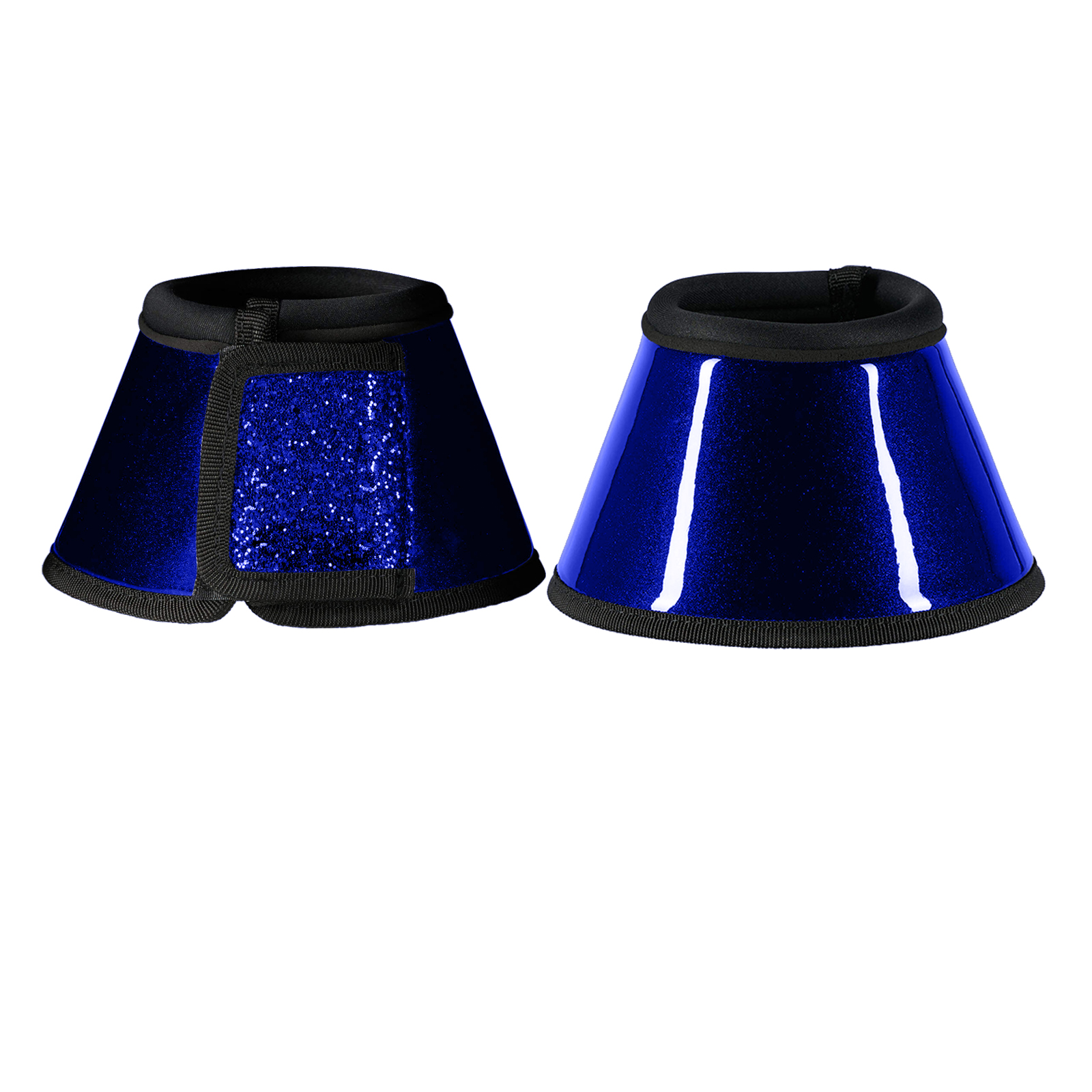 High-end horse bell boots with soft neoprene lining, offering style and durability for equestrian needs, wholesale supplier