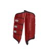 Stylish equestrian brushing boots for exercise, designed for leg protection, offered wholesale by Stylo Clothing.