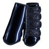 Glittery Brushing Boots offering stylish equestrian wear with added comfort and durability, perfect for wholesale orders.