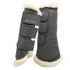 High End Top Quality Brushing Boots with Faux Fur