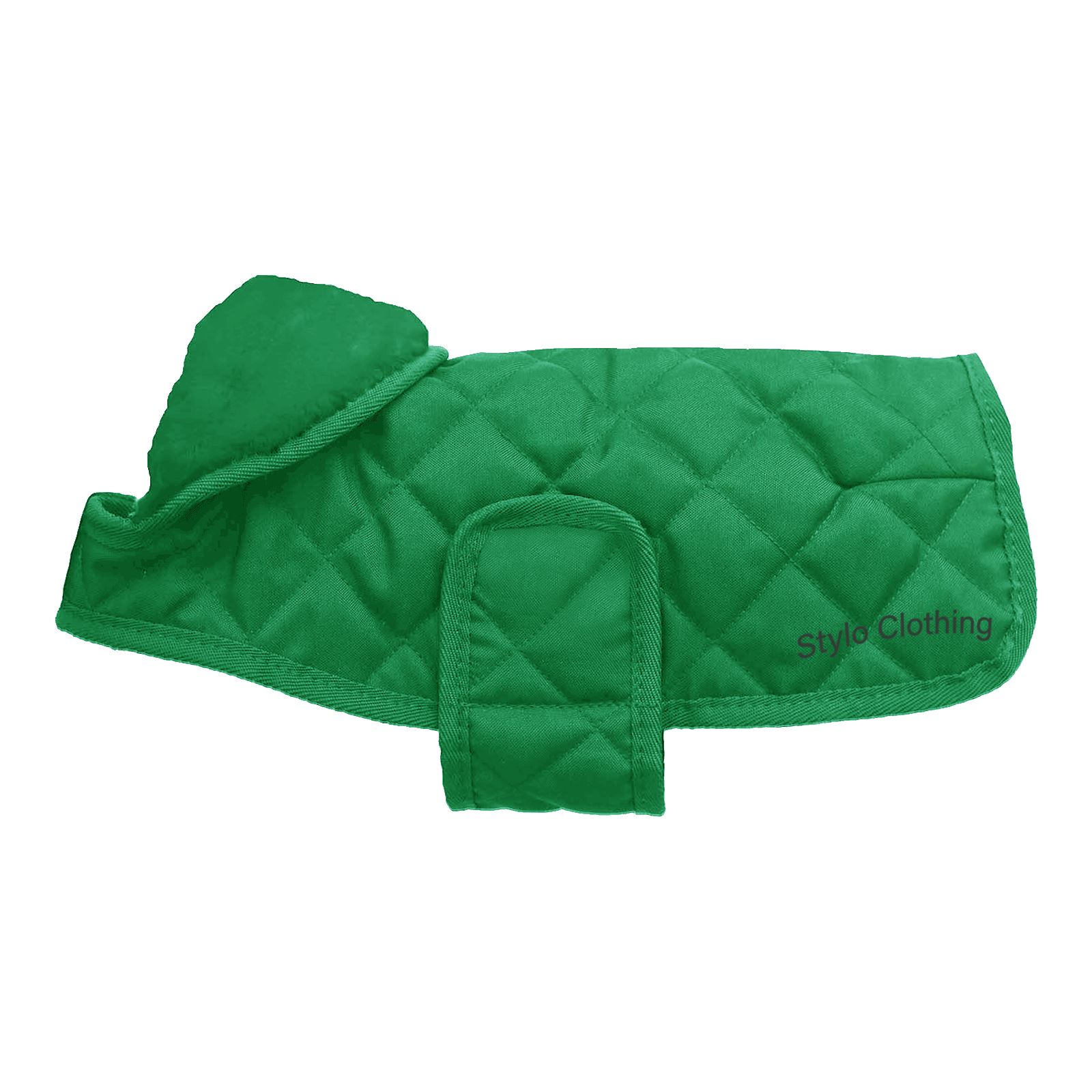 Durable Winter Coat Dog Rugs with diamond quilting pattern and water-resistant design, available from Stylo Clothing wholesale