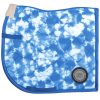 "Wholesale Anatomic Saddle Pad with all-new tie-dye effect – two-color design for top-tier equestrian horse equipment"