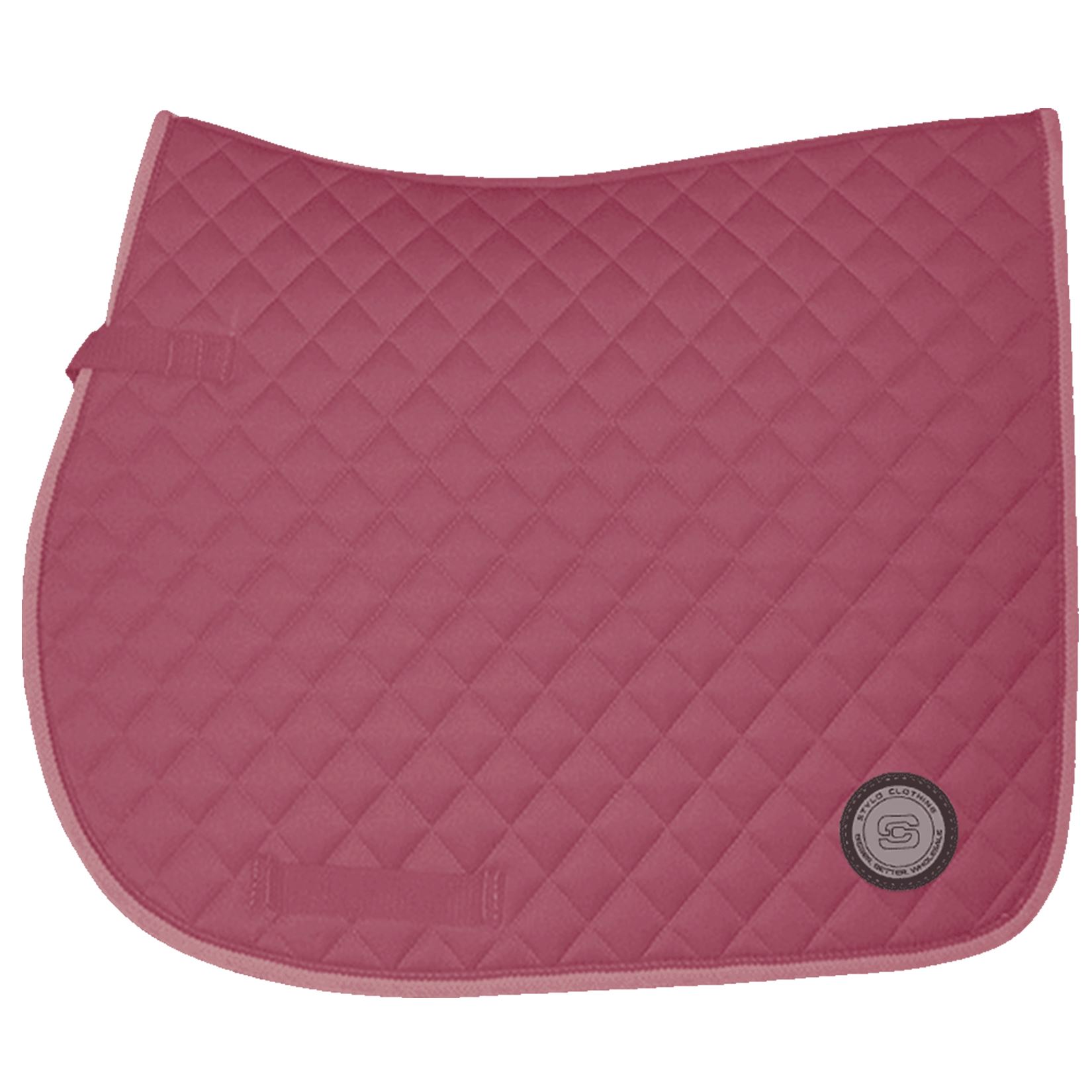 Shop Cotton Saddle Pad, Featuring Custom-Made Cotton Dressage Saddle Pad with Wave Quilt for Horse Tack