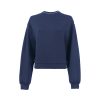 Customized Round Neck Sweat Shirt with Ribbed Cuffs, Ideal for Retailers and Wholesale Buyers