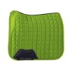 sporty-Dressage-saddle-pad-satin-with-Square-quilted-Wholesale-equestrian-supplies "Wholesale Customized Dressage Saddle Pads – top-selling, satin finish, soft-padded horse riding equipment"