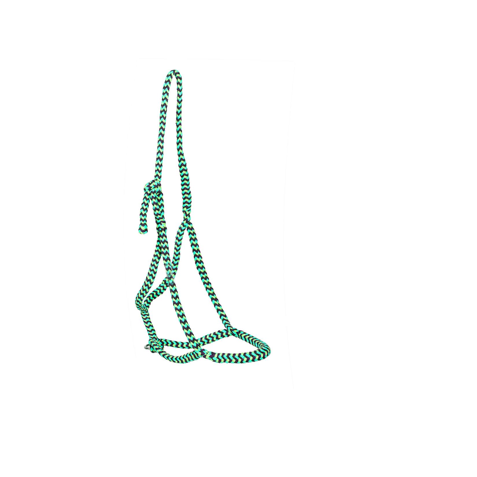 Soft rope halter for horses, customizable and available in 20+ designs, perfect for bulk orders from Stylo Clothing