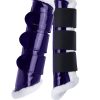 Wholesale Sports Brushing Boots with protective features and sleek design, perfect for equestrian retailers.