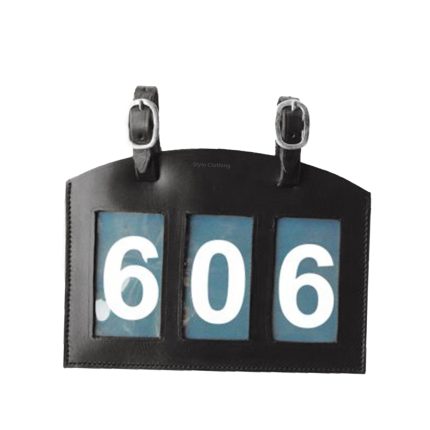 High Quality Stylish Number Holder with 3 windows in Black Color