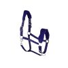 Comfortable fleece and faux fur nylon halter for horse, custom made and available in bulk from Stylo Clothing