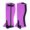 "High-quality Amara half chaps, designed for secure grip and flexibility during horse riding, by Stylo Clothing"