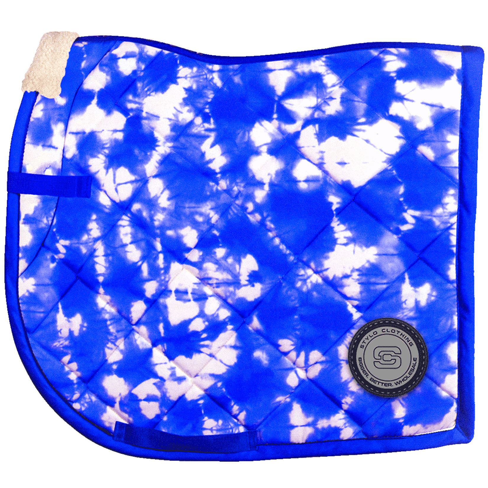 Exclusive Design Wholesale Anatomic Saddle Pad with all-new tie-dye effect – two-color design for top-tier equestrian horse equipment
