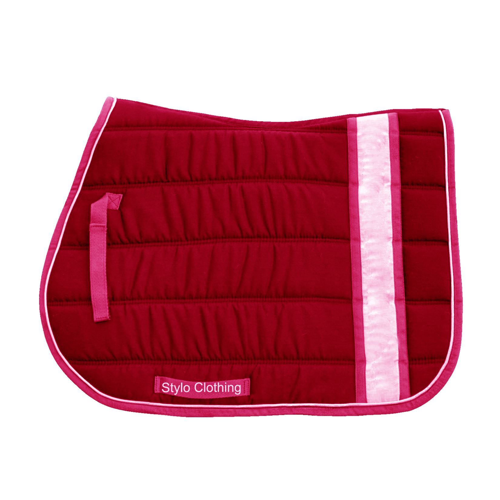 "All Purpose Sporty Saddle Pad With Soft Padding Custom Horse Riding Pad For Ultimate Comfort"