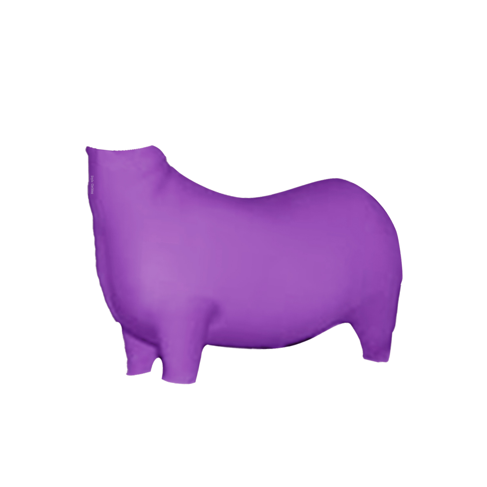 Spandex goat sheep tube for easy flexibility and comfort during colder months for livestock protection