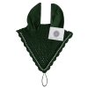 Eden tie down ear bonnet designed for stylish equestrian protection