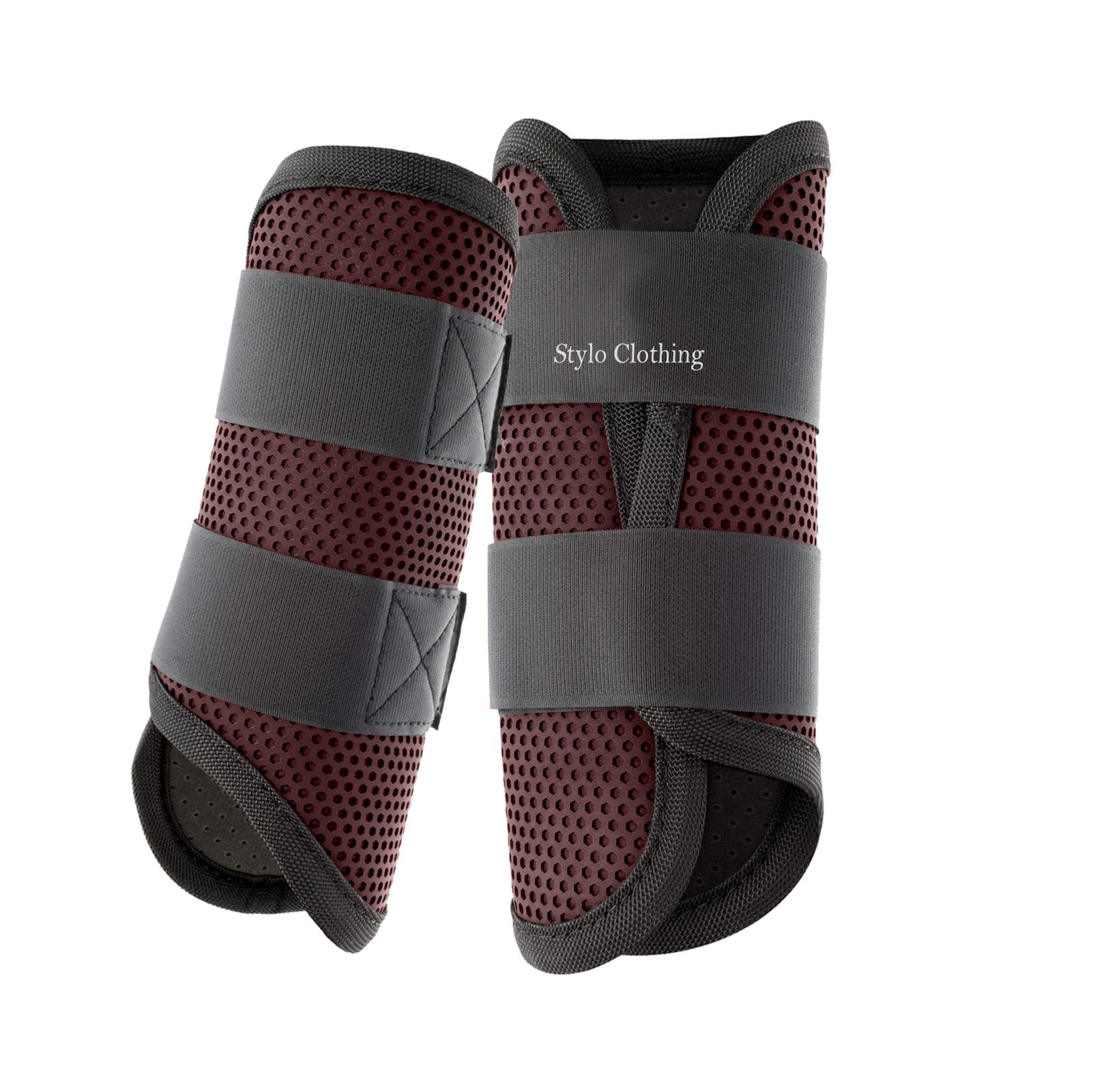 Durable Horse Brushing Boots for training and riding by Stylo Clothing