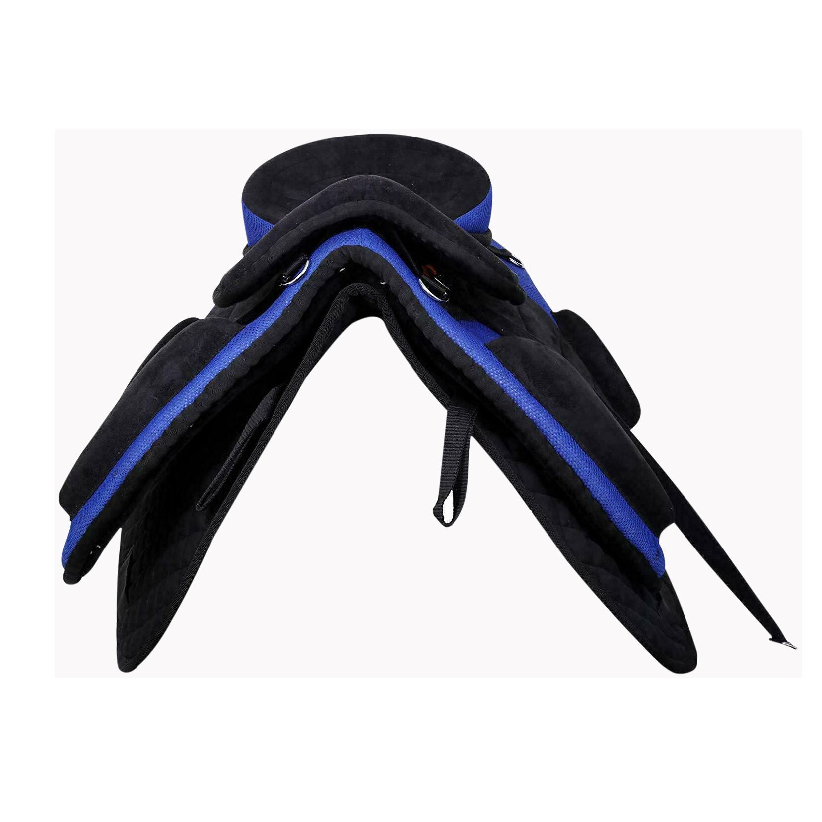 trendy-Treeless-Freemax-Synthetic-English-Horse-Tack-Saddle-wholesale-equestrian Durable and stylish Freemax synthetic English saddle with a treeless design, ideal for riders seeking flexibility and comfort in horse tack.