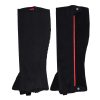Exclusive-half-chap-Amara-suede-zipper-with-button-wholesale-equine-accessories "High-quality durable Amara half chaps, ideal for leg protection with secure zipper, perfect for horse tack - Stylo Clothing"