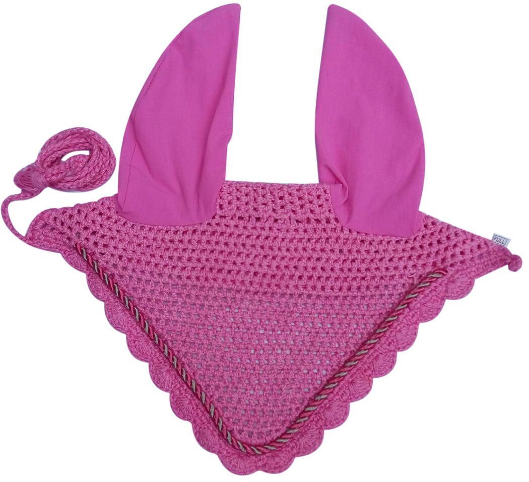 Exclusive ear bonnets horse fly veil with string single cord, perfect for horse care and fly protection