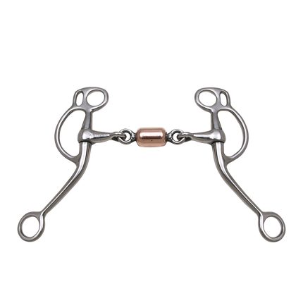 Best 2 Joint English Tom Thumb Bit with Copper Roller Dog Bone Mouth Piece