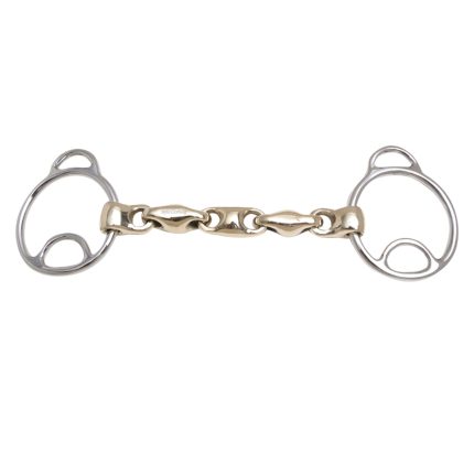 Innovative 2 Joint Durable Stainless Steel Wilkie Bit with Waterford Links for More Flexibility