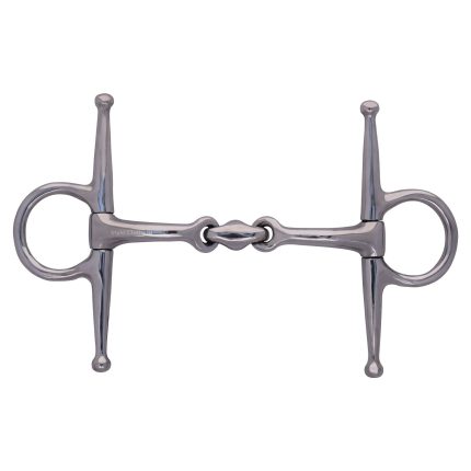 Versatile 2 Joint Durable Full Cheek Bit with Lozenge Link