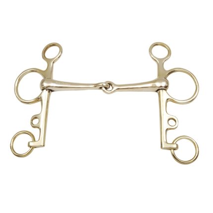Best Selling 1 Joint Pelham Snaffle Bit Silver Mouth Piece