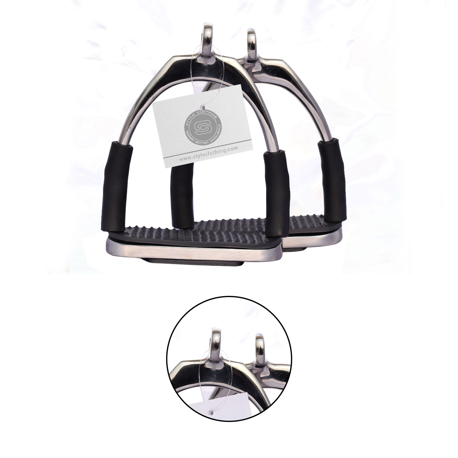 Offset Horse Flexi Stirrups