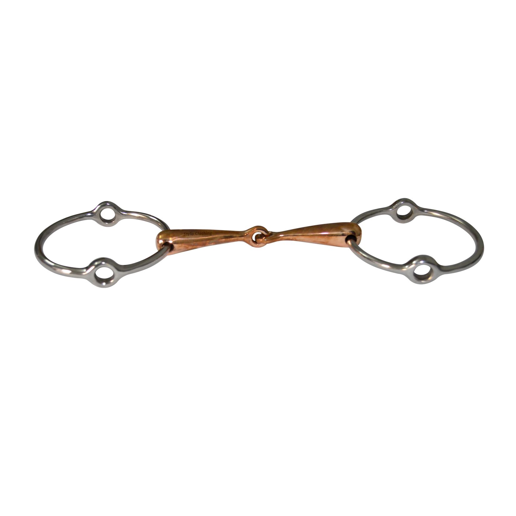 Super Quality Polo Ring Gag Snaffle Bit with 1 Joint Copper Mouth Piece Custom Made Horse Supplies Super Quality Polo Ring Gag Snaffle Bit with 1 Joint Copper Mouth Piece