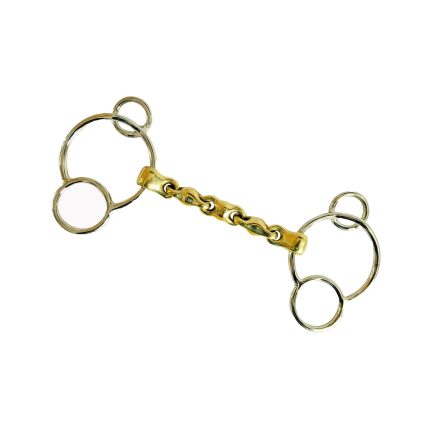 Exclusive 4 Ring Universal Waterford Bit - Silver Mouthpiece