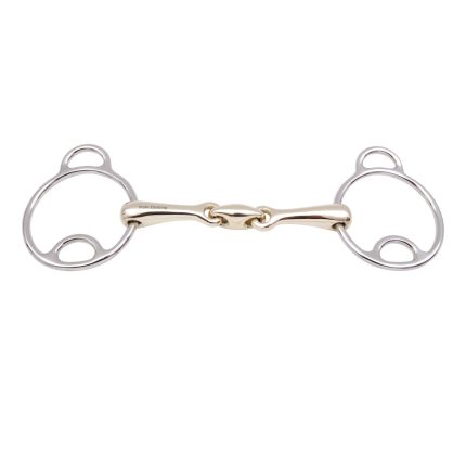 Best Wholesale 4 Ring Gag Bits of Steel with Lozenge Link
