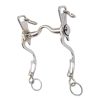 Versatile Anatomical Baroque Curb Bit with Tongue Freedom Rust Free