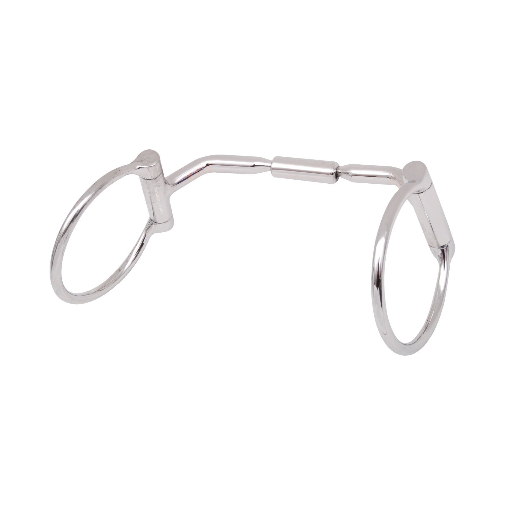 Attractive Western Dee Bit with 2 Joint Snaffle Copper Inlay