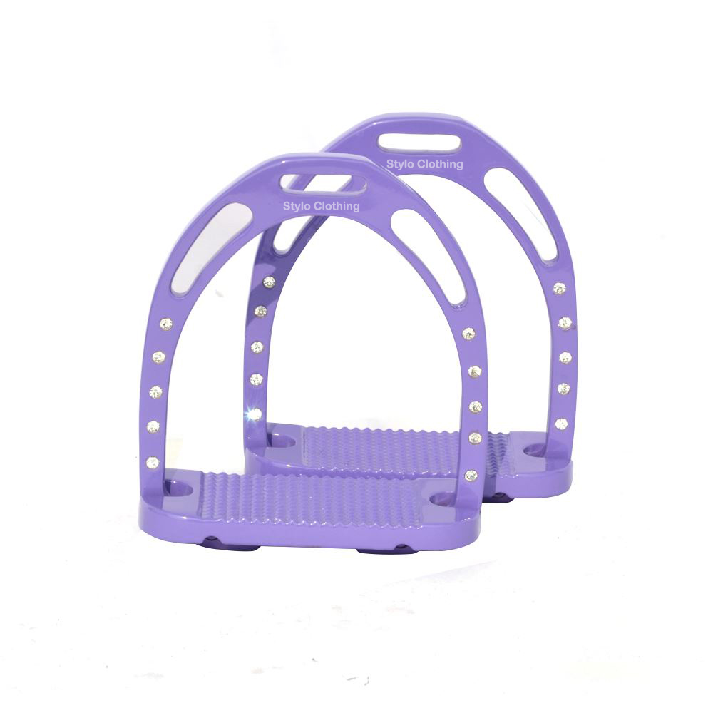 Stylish-Powder-Coating-Aluminum-jin-Stirrups-with-glamorous-crys Best Jin Stirrups with Aluminum Powder Coating- 10+ Articles