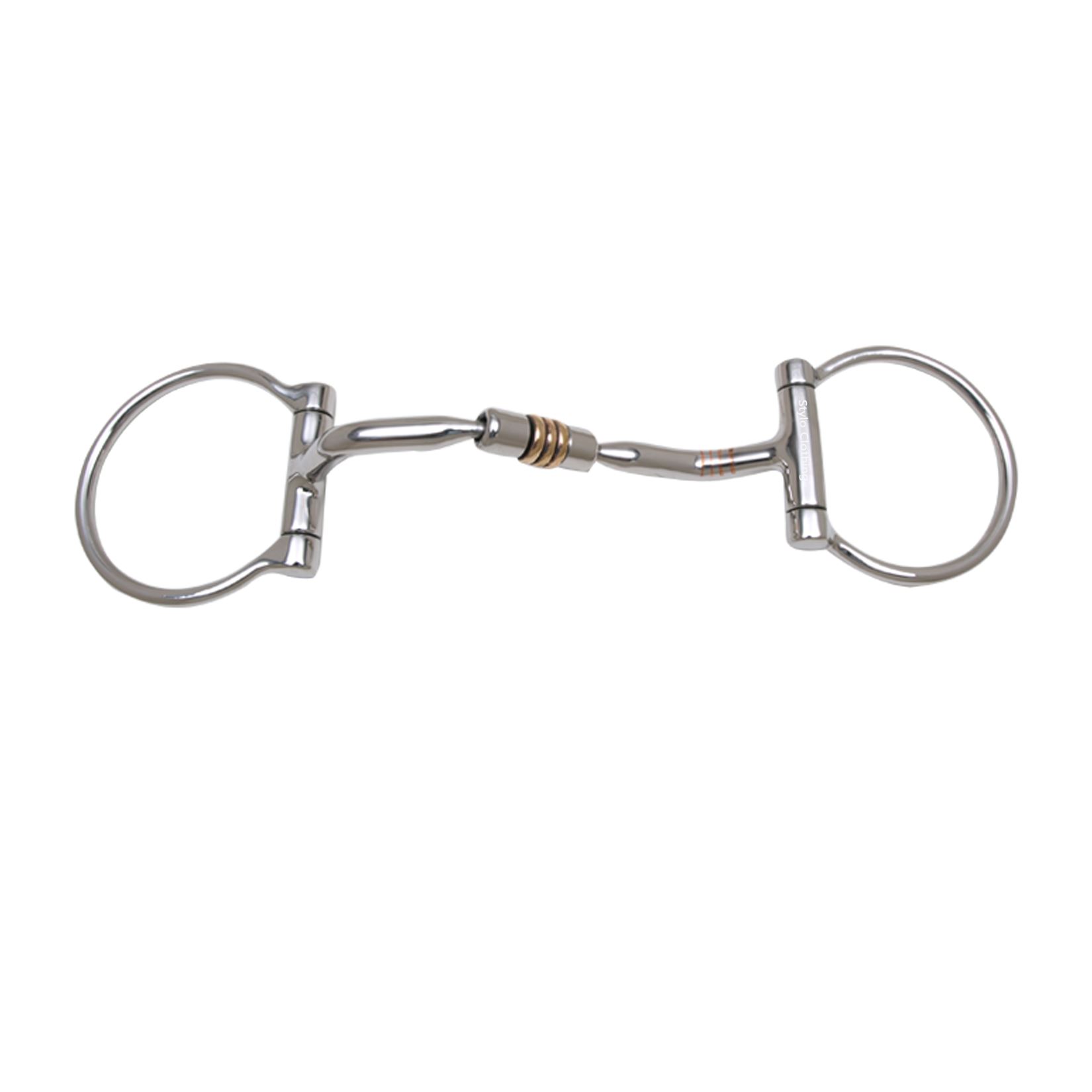 reliable-western-dee-bit-with-three-copper-roller-wide-barrel-comfort-snaffle Best Quality Reliable Western Dee Bit with 3 Copper Roller