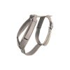 Elegant velvet dog harness with a strong nylon core, designed for a comfortable and secure fit